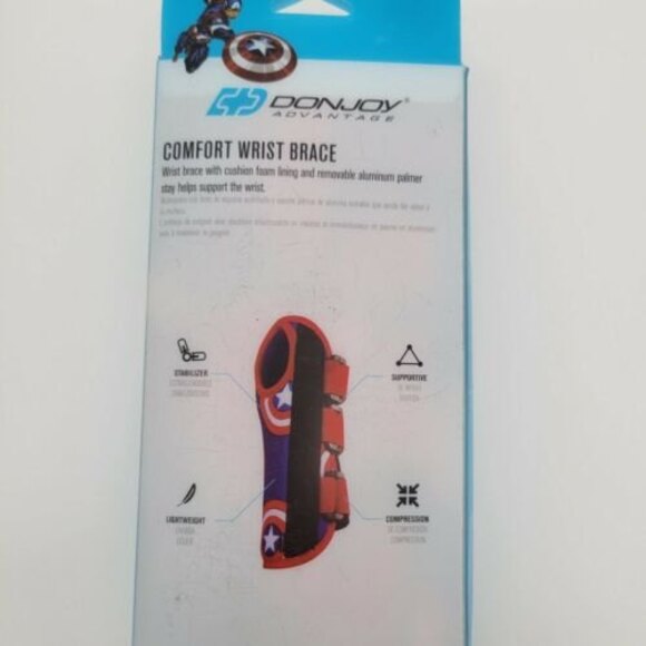 Don Joy Comfort Wrist Brace Moderate YOUTH RIGHT Marvel SPIDERMAN - Picture 3 of 3